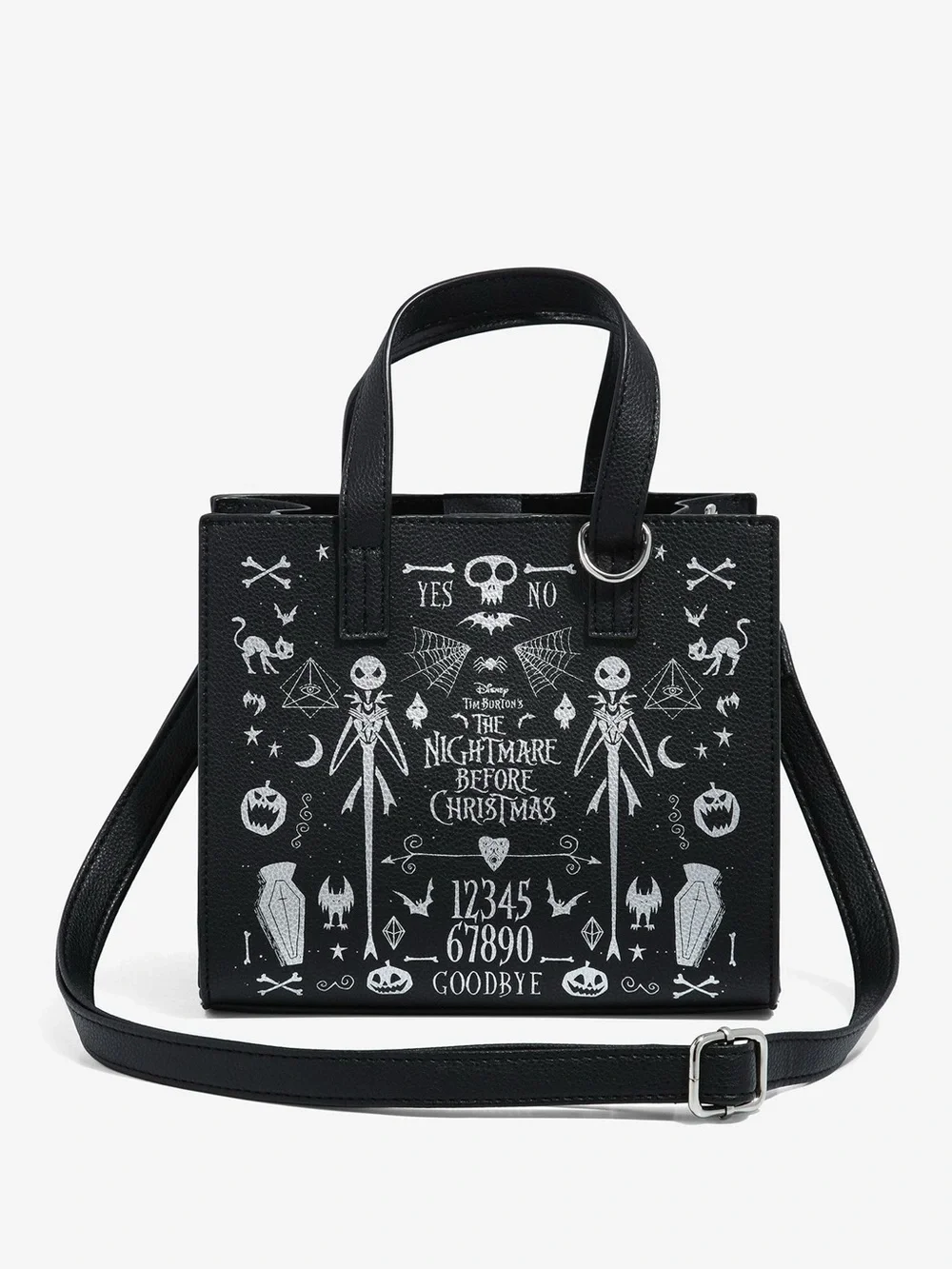 Disney Bioworld Nightmare Before Christmas Spirit Board Satchel Bag